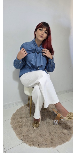 Camicia in denim