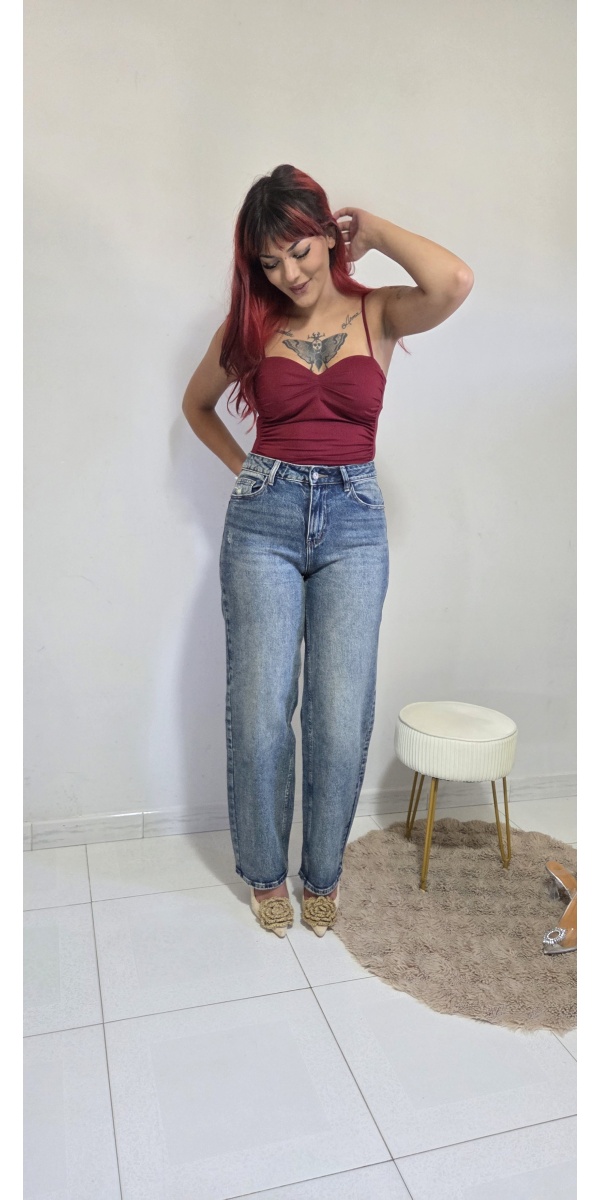 Jeans tasca brillantini