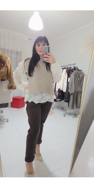 Maglia smanicato