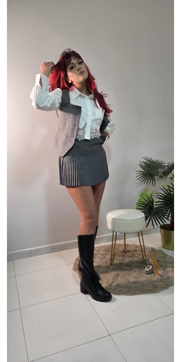 completo gilet e pantagonna
