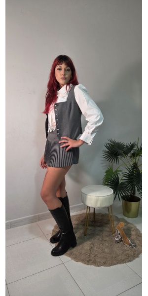 completo gilet e pantagonna